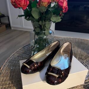 NEW Jimmy Choo Tortoise Shell Flats